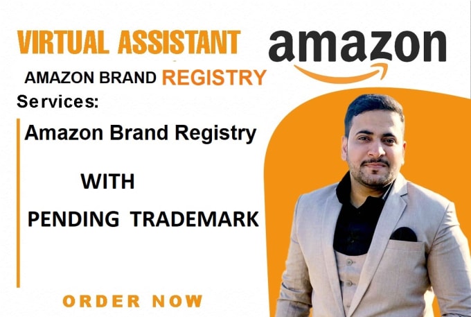 Gig Preview - Do amazon brand registry for your pending trademark