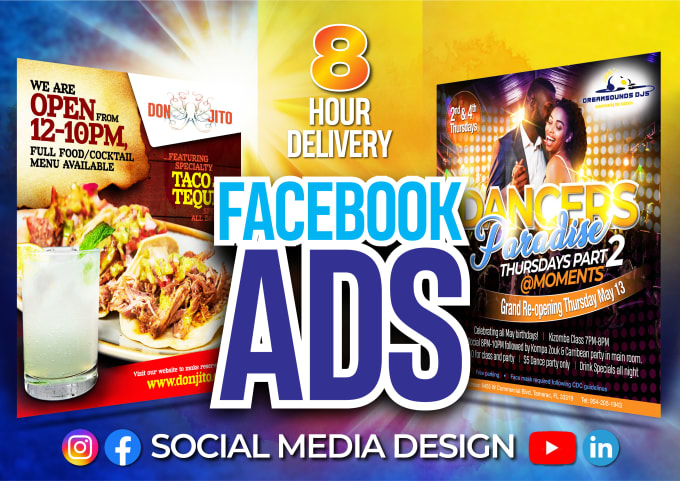 Gig Preview - Design facebook ads, instagram ads and canva editable design