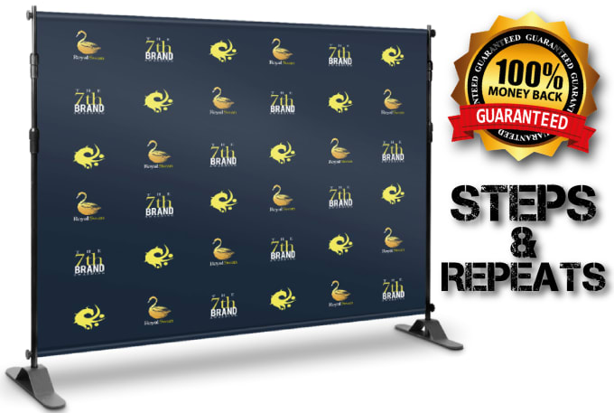 Bestseller - design red carpet backdrop,step and repeat in 24 hours