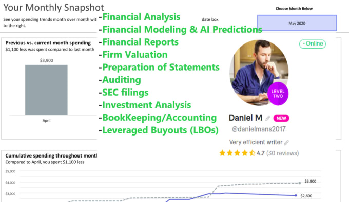 Bestseller - create financial models, forecasting, analysis and reports