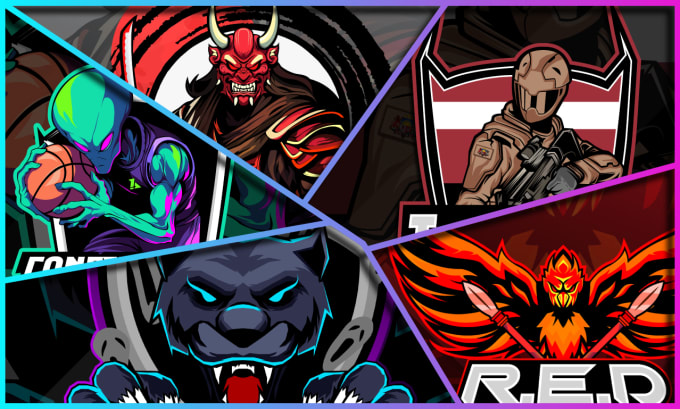 Gig Preview - Design your ultimate mascot, gaming, and twitch logo for esports and youtube