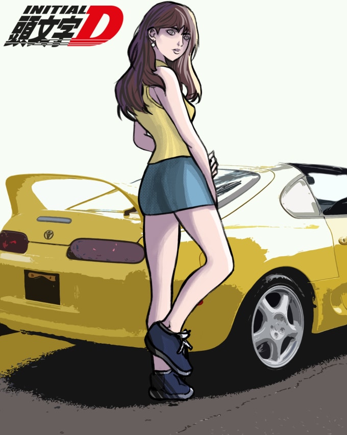 Bestseller - do anime or manga initial d art for you