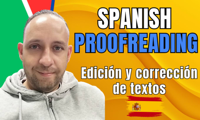 Gig Preview - Proofread, edit and correct your spanish texts