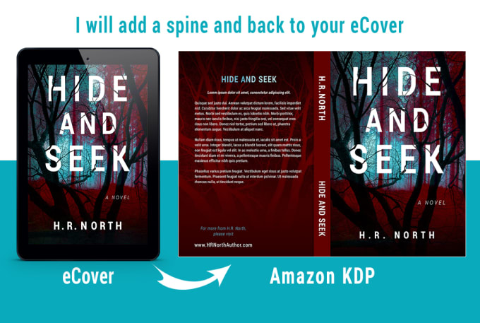 Gig Preview - Convert your ebook cover to KDP or ingram paperback