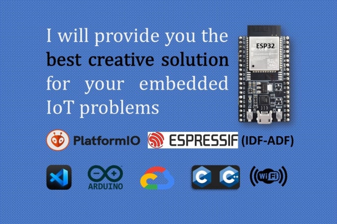 Gig Preview - Do esp32 firmware programming for iot  projects or products