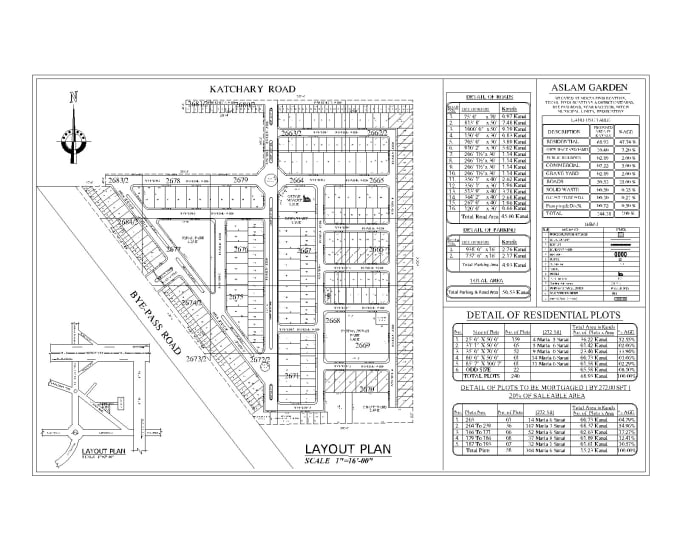 Gig Preview - Do site plan, master plan, plot plan and permit drawings