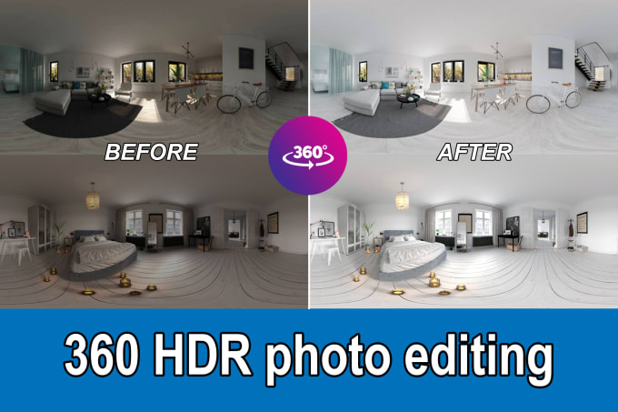 Bestseller - stitch and edit real estate 360 panorama images