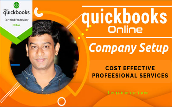 Gig Preview - Do correct company setup in quickbooks online for your business