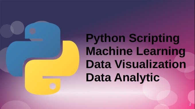 Gig Preview - Do machine learning and python programming task