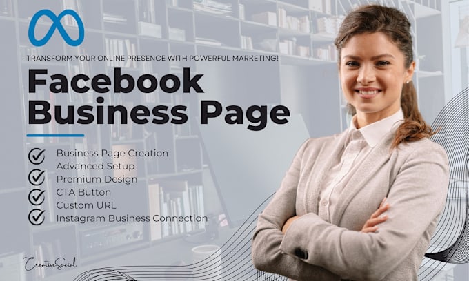 Gig Preview - Create and optimize facebook business page, instagram page