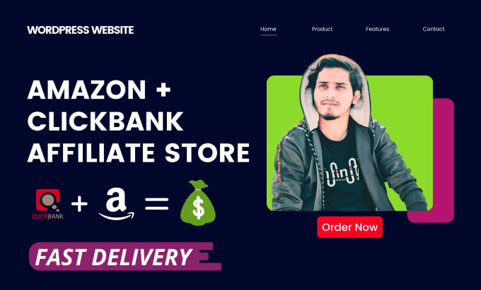 Gig Preview - Create autopilot amazon and clickbank affiliate store