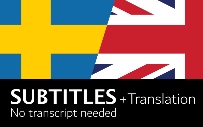 Bestseller - subtitle any video in swedish or english