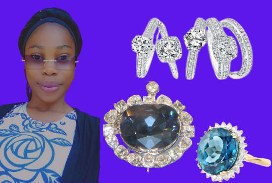 Gig Preview - Do jewelry design, jewelry logo, 3d modelling and rendering