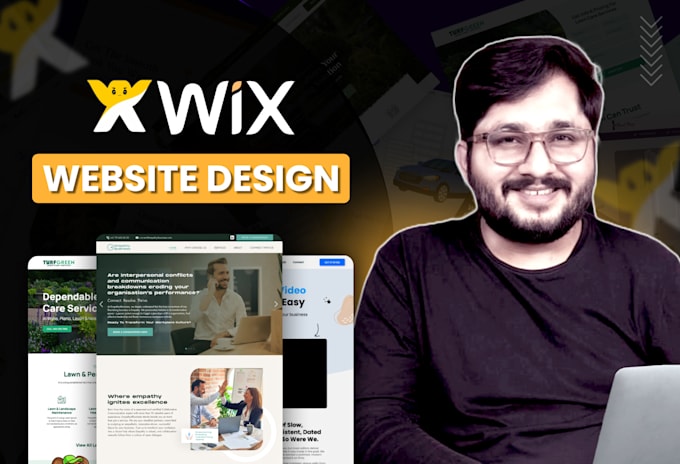 Gig Preview - Do wix website design, wix website redesign