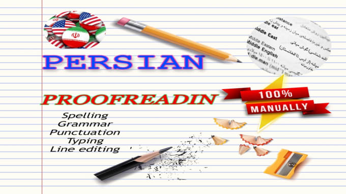 Gig Preview - Proofread persian farsi, contents