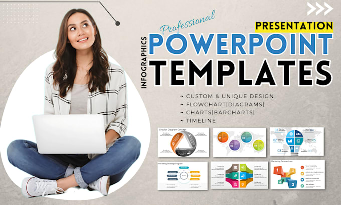 Gig Preview - Create powerpoint presentation analysis infographics, business slides