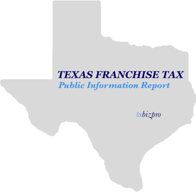 Gig Preview - Prepare and efile texas franchise tax report