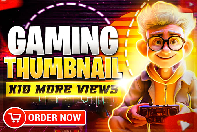 Bestseller - design a youtube gaming thumbnail that boost your views