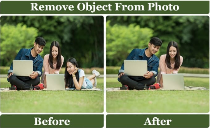 Gig Preview - Add or remove person, objects, change background photoshop