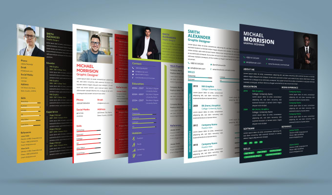 Gig Preview - Design a professional CV, resume, and cover letter template