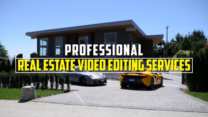 Gig Preview - Do  real estate video editing in 24 hours