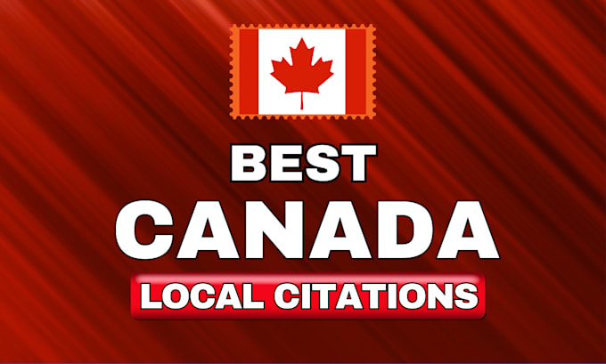 Gig Preview - Do best canada local citations