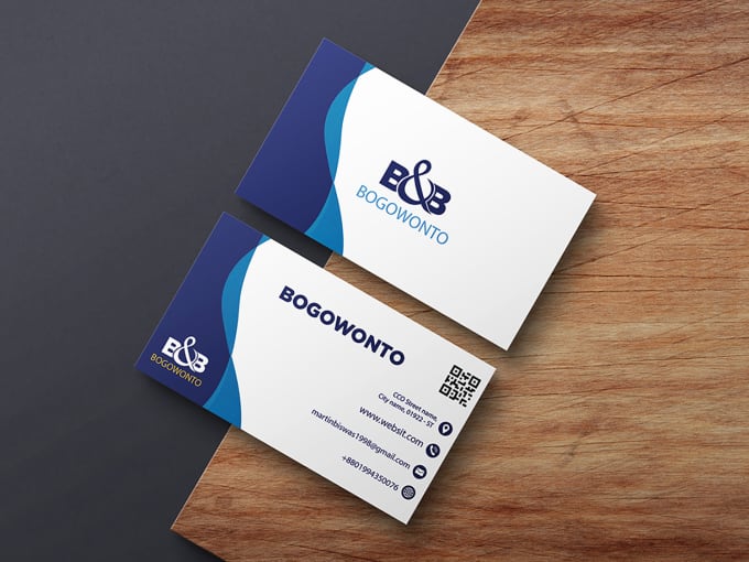 Gig Preview - Do modern professional minimalist business card design