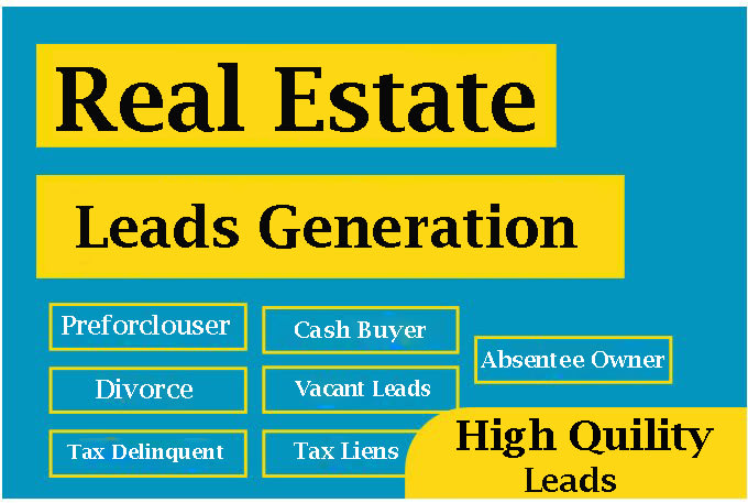 Gig Preview - Do real estate leads generation with skip tracing