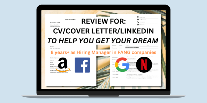 Gig Preview - Review and rewrite your resume for amazon or fang roles