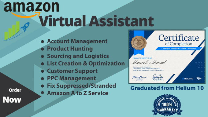 Gig Preview - Your expert fba amazon virtual assistant