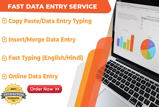 Gig Preview - Do data entry, web scraping, excel, typing, copy paste work