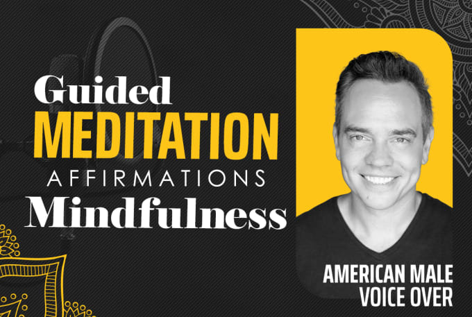 Gig Preview - Voice over a guided meditation positive affirmations sleep story