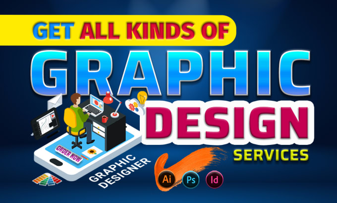 Gig Preview - Provide design services as a professional graphic artist