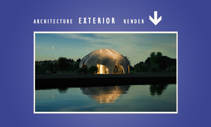 Gig Preview - Design exterior architecture with lumion 3d render and animation visualization