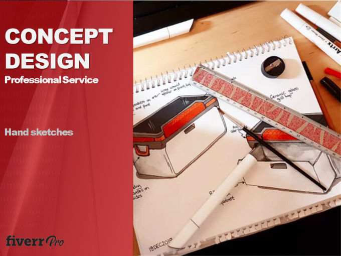 Bestseller - create product concept sketches for your design