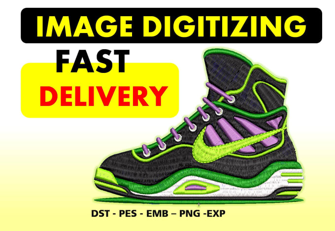 Gig Preview - Digitize your image for embroidery machine into pes or dst design