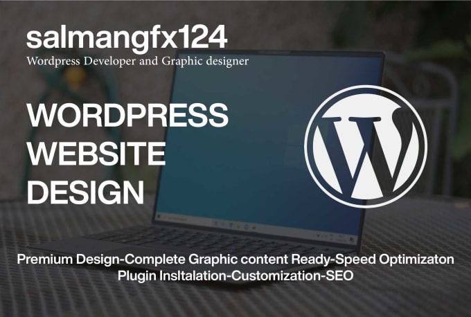 Gig Preview - Build responsive wordpress website