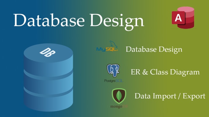 Gig Preview - Create databases , sql queries, er and class diagrams