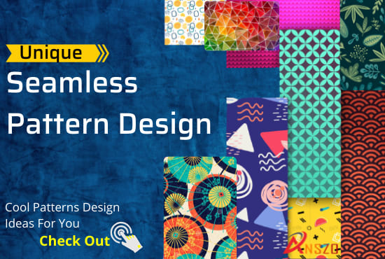 Gig Preview - Design unique seamless pattern design for your business textile print design