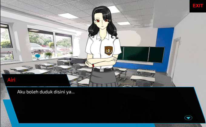 Gig Preview - Create your visual novel game character