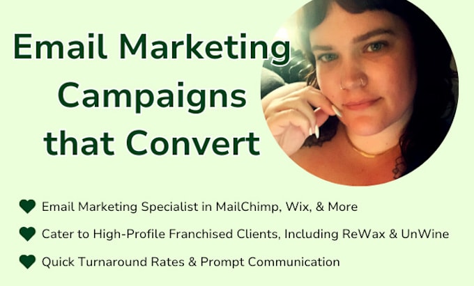 Gig Preview - Design your email campaign and digital marketing