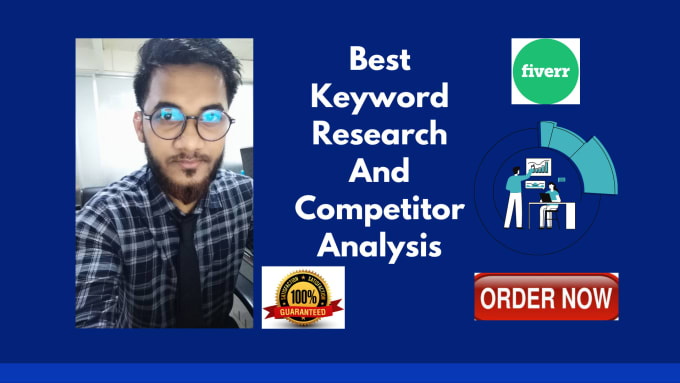 Gig Preview - Kgr SEO keyword research and competitor analysis for website