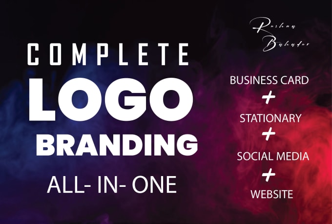 Gig Preview - Do a complete logo design branding for your business