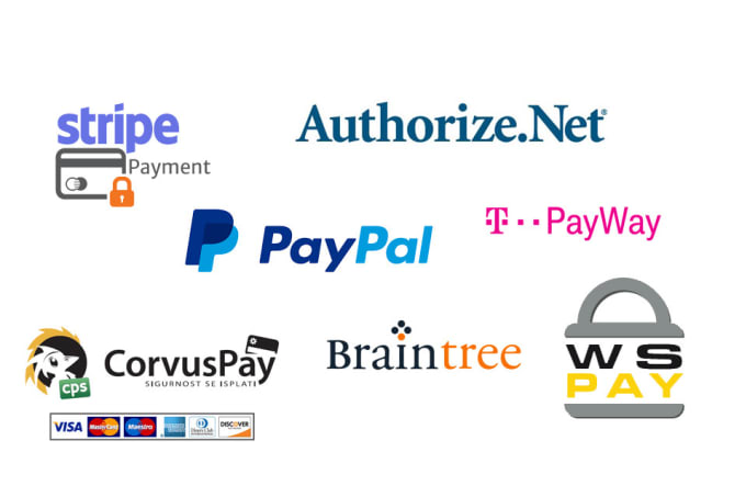 Gig Preview - Integrate paypal, stripe, credit card payment gateway