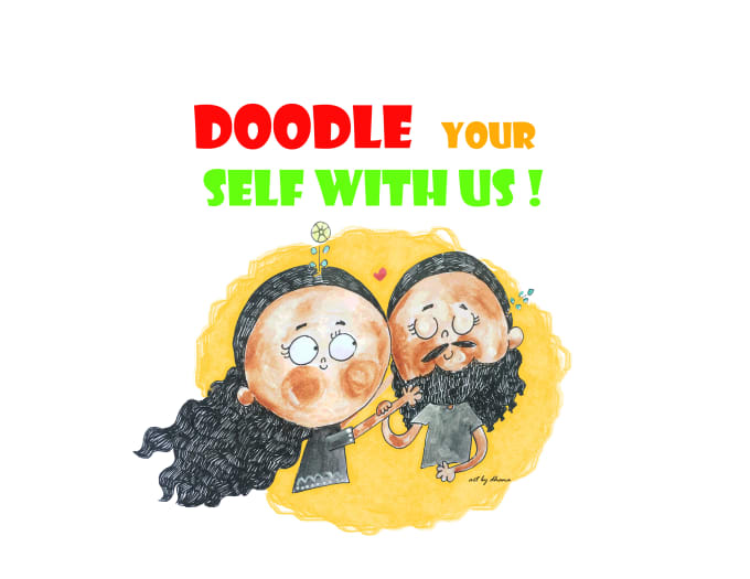 Gig Preview - Draw a character from your photo in my doodle style