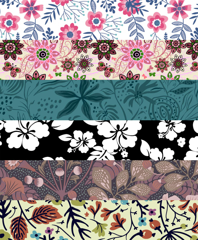 Gig Preview - Redraw any kind of seamless repeat pattern for you