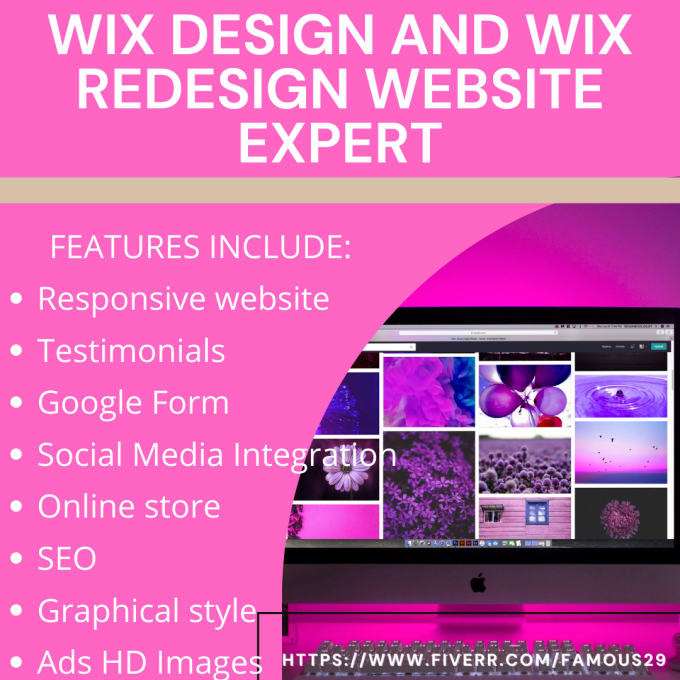 Gig Preview - Design redesign wix website wix landing page as a wix expert