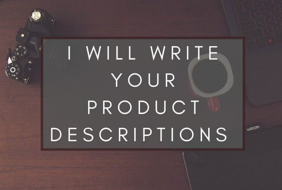 Gig Preview - Write catchy product descriptions that boost your sales