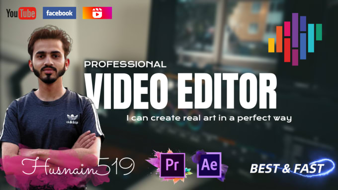 Gig Preview - Provide you best video editing services for youtube