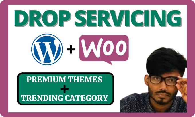 Gig Preview - Develop a professional dropservicing website using wordpress